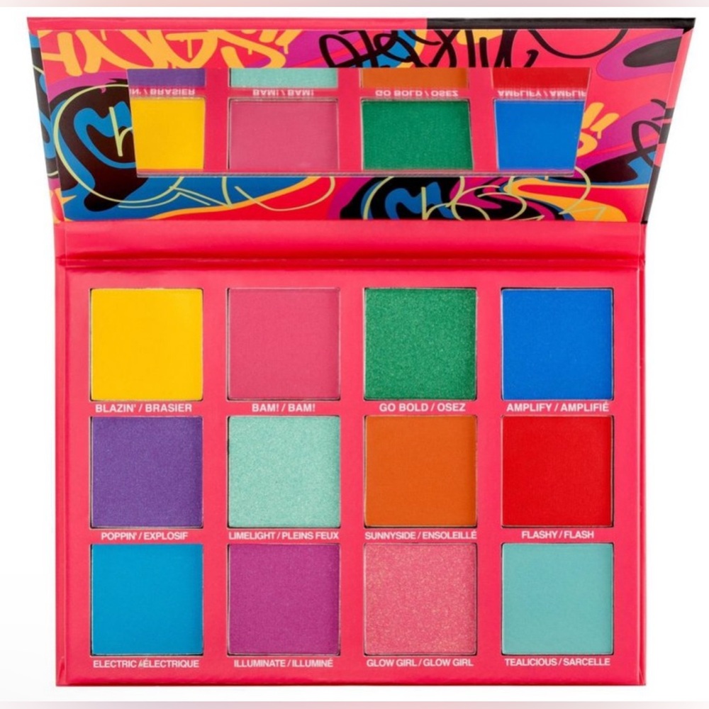 BLACK RADIANCE Brilliant effects Eye Shadow Palette BRIGHT NEW
